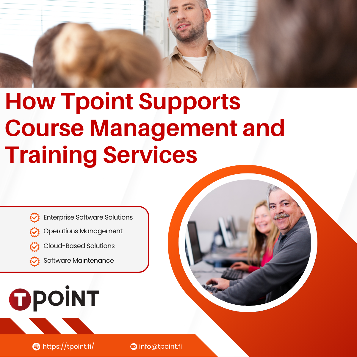 How Tpoint Supports Course Management and Training Services